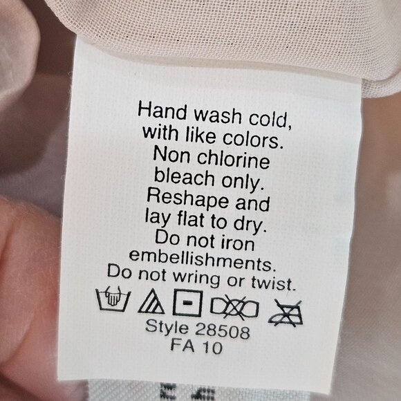 J.Crew Sequin Silk Blouse Size Small Beige Bling Party Festival Sparkle - Picture 7 of 9